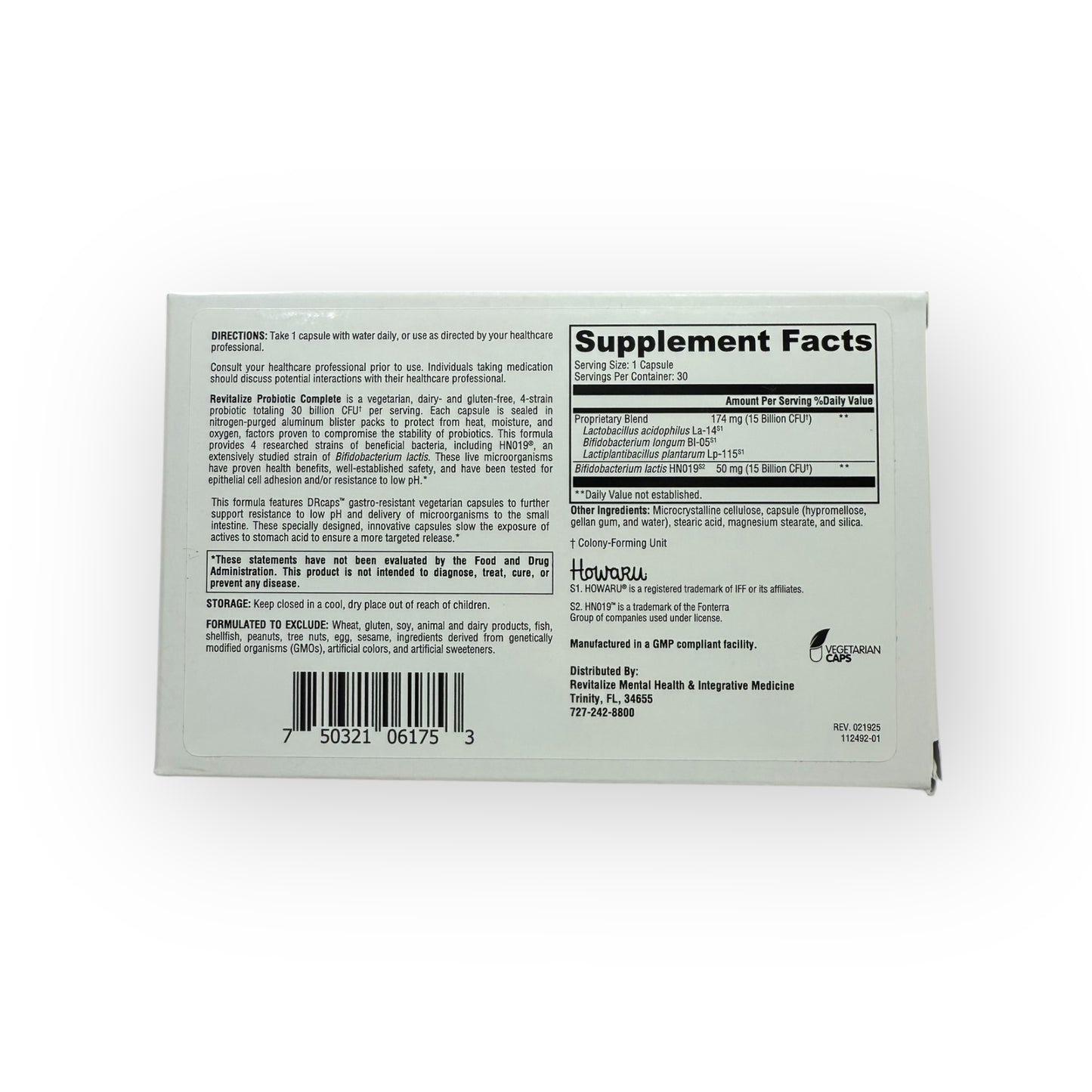 Revitalize Probiotic Complete